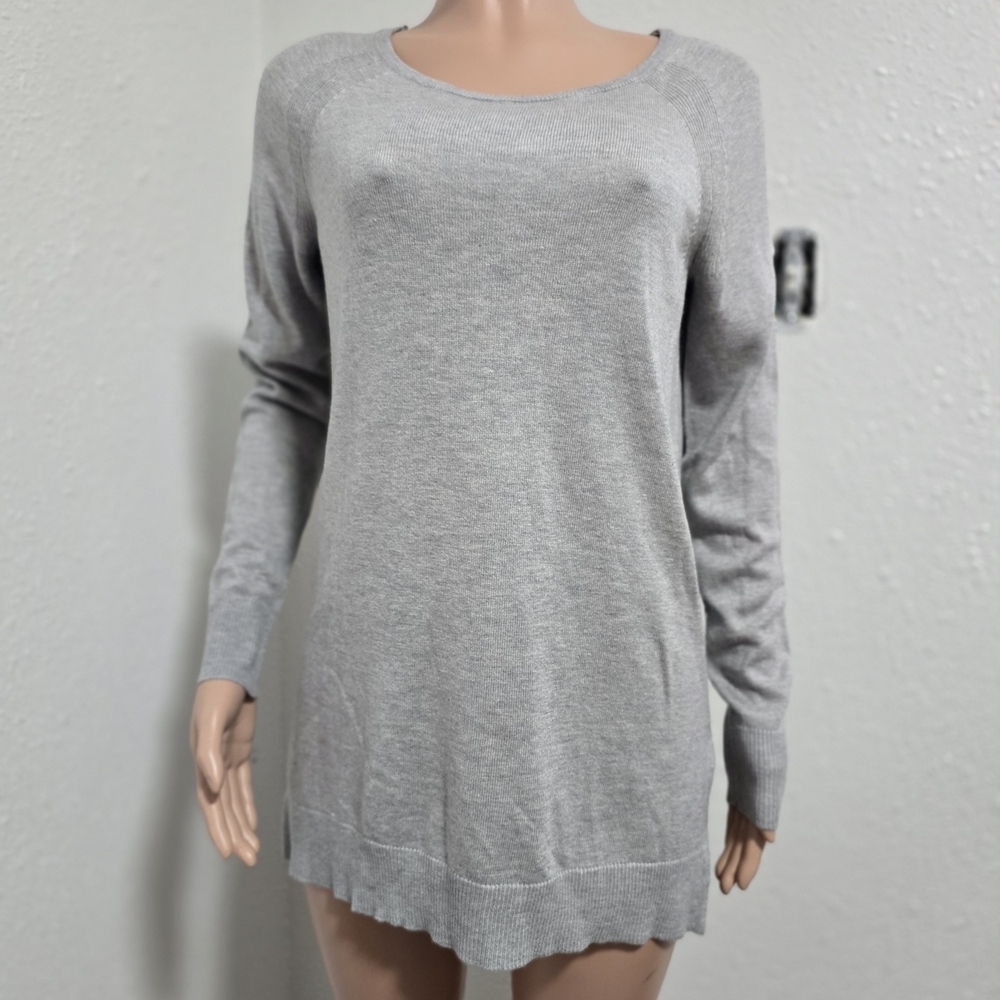 Gray Long Sleeve Sweater